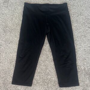 Womens Black capri Leggings